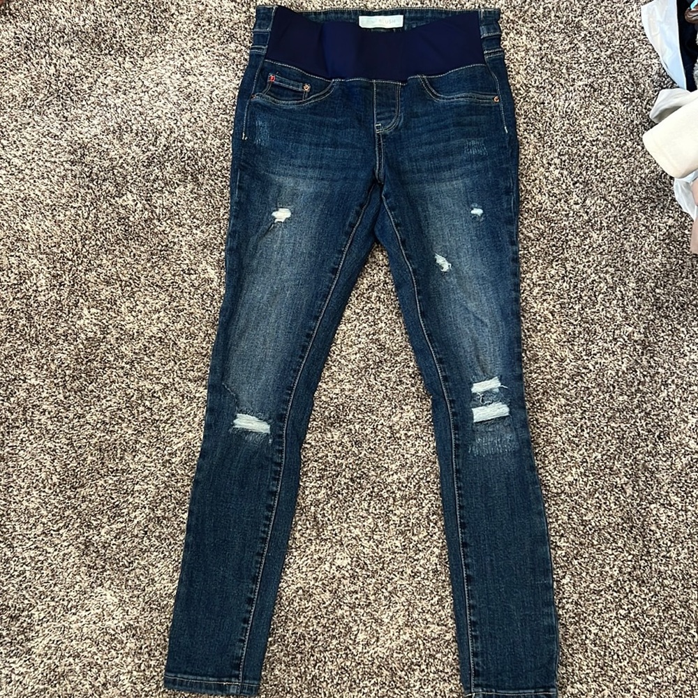 Pink Blush Maternity Skinny Jeans size 25